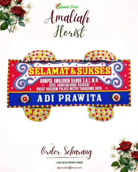 Papan Bunga Ucapan Selamat Tambi Lor